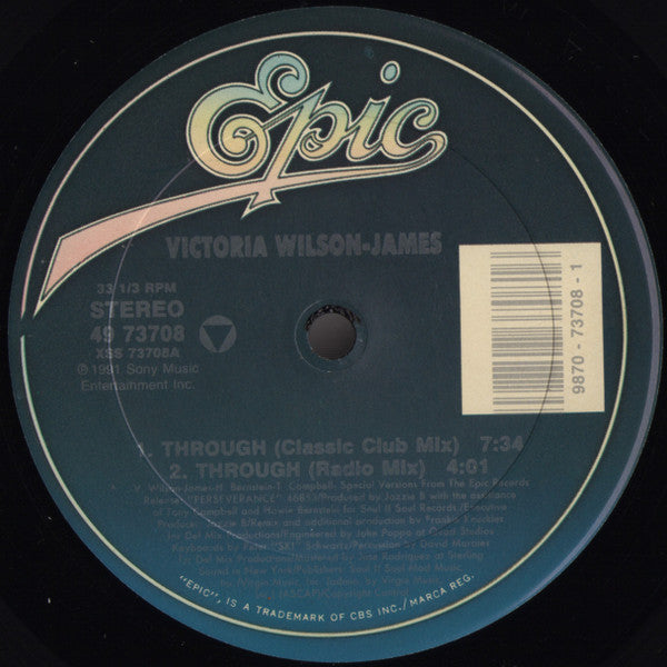 Victoria Wilson-James - Through