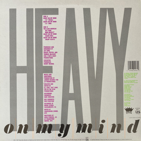 Club Nouveau - Heavy On My Mind