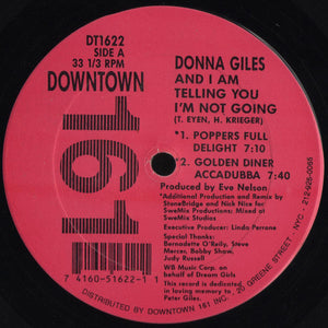 Donna Giles - And I Am Telling You I'm Not Going