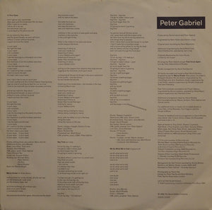 Peter Gabriel - So - 1986