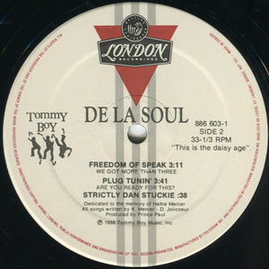 De La Soul - Jenifa (Taught Me) & Plug Tunin' & Potholes In My Lawn - 1989