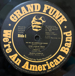 Grand Funk Railroad - We're An American Band - 1973