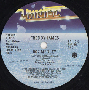 Freddie James - 007 Medley