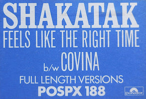 Shakatak - Feels Like The Right Time - 1980