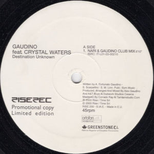 Alex Gaudino - Destination Unknown