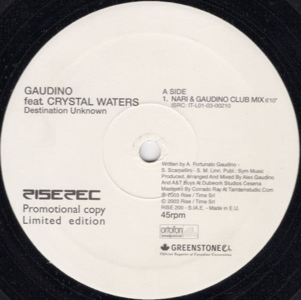 Alex Gaudino - Destination Unknown