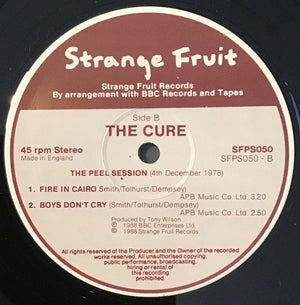 Cure, The - The Peel Sessions - 1988