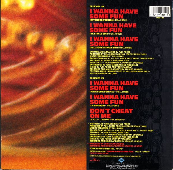 Samantha Fox - I Wanna Have Some Fun