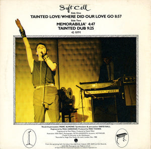 Soft Cell - Tainted Love / Where Did Our Love Go - 1981