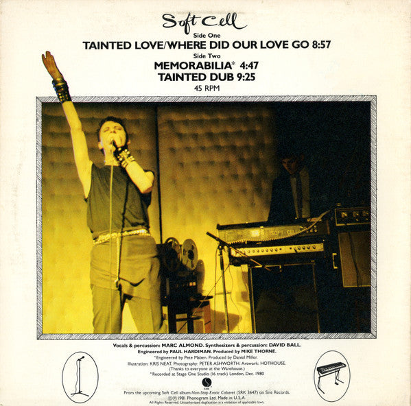 Soft Cell - Tainted Love / Where Did Our Love Go - 1981