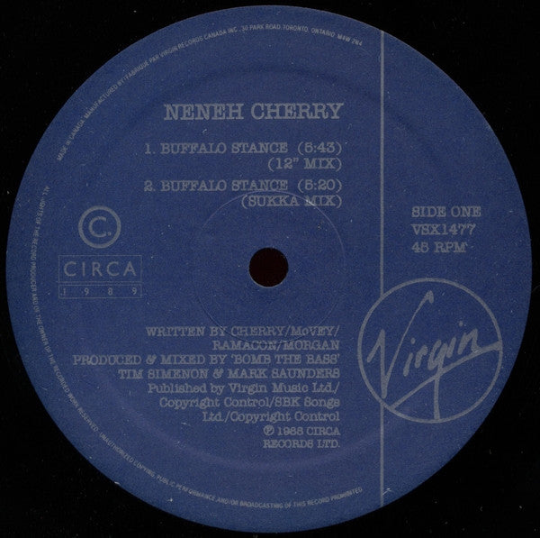 Neneh Cherry - Buffalo Stance - 1989