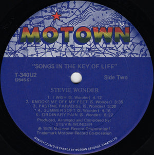 Stevie Wonder - Songs In The Key Of Life - 1976