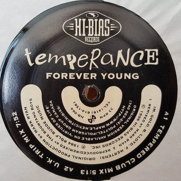 Temperance - Forever Young