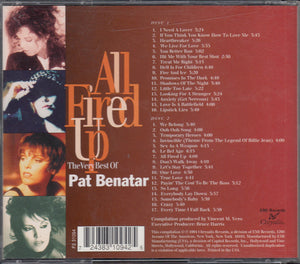 Pat Benatar - All Fired Up - The Very Best Of Pat Benatar (CD) - 1994