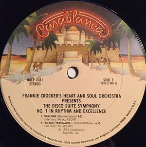 The Heart And Soul Orchestra - Presents The Disco Suite Symphony No. 1 In Rhythm And Excellence