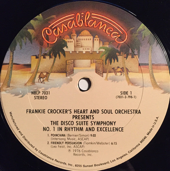 The Heart And Soul Orchestra - Presents The Disco Suite Symphony No. 1 In Rhythm And Excellence