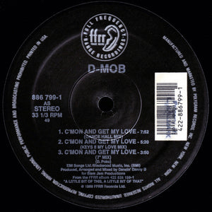 D Mob Introducing Cathy Dennis - C'mon And Get My Love - 1989