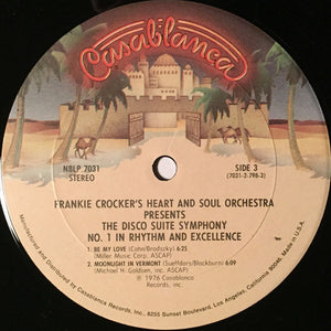 The Heart And Soul Orchestra - Presents The Disco Suite Symphony No. 1 In Rhythm And Excellence