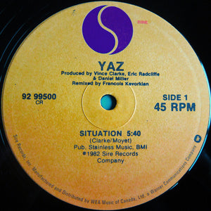 Yazoo - Situation