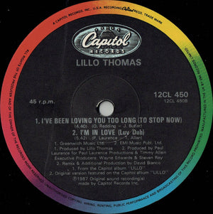 Lillo Thomas - I'm In Love