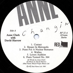 Anne Clark - Changing Places - 1983