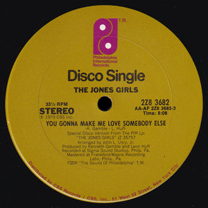 The Jones Girls - You Gonna Make Me Love Somebody Else