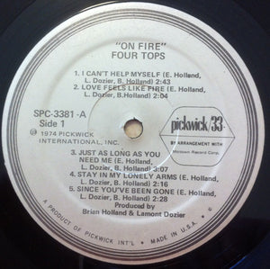 Four Tops - I Can't Help Myself - 1974