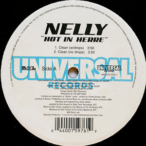 Nelly - Hot In Herre - 2002
