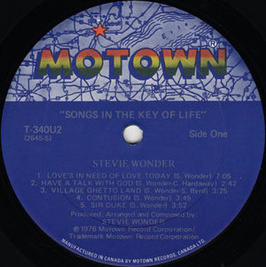 Stevie Wonder - Songs In The Key Of Life - 1976