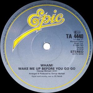 Wham! - Wake Me Up Before You Go-go - 1984