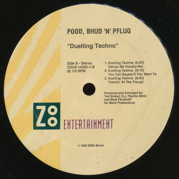Pood, Bhud, 'N' Pflug - Duelling Techno