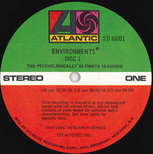 No Artist - Environments (New Concepts In Stereo Sound - Disc 1) - 1970