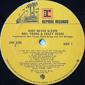 Neil Young & Crazy Horse - Rust Never Sleeps - 1979