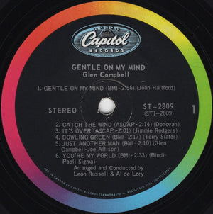 Glen Campbell - Gentle On My Mind - 1967