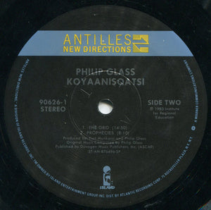 Philip Glass - Koyaanisqatsi (Life Out Of Balance) (Original Soundtrack Album From The Motion Picture)