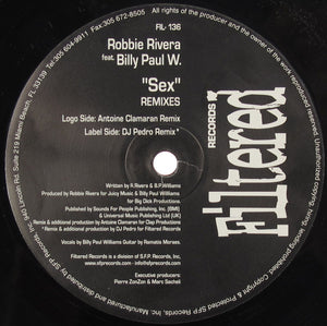 Robbie Rivera - Sex Remixes