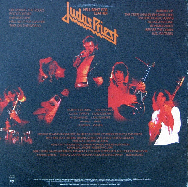 Judas Priest - Hell Bent For Leather