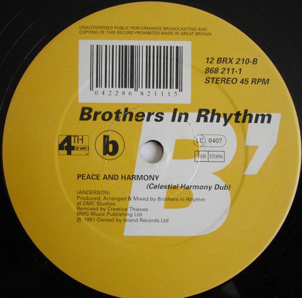 Brothers In Rhythm - Such A Good Feeling