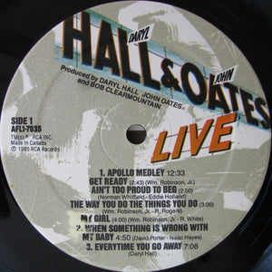 Daryl Hall & John Oates With David Ruffin & Eddie Kendricks - Live At The Apollo - 1985