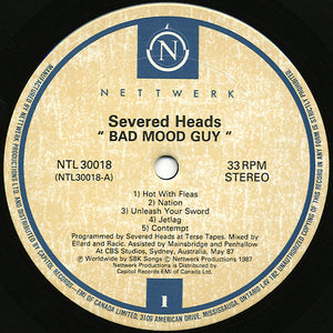 Severed Heads - Bad Mood Guy