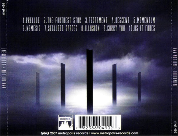 VNV Nation - Judgement (CD) - 2007