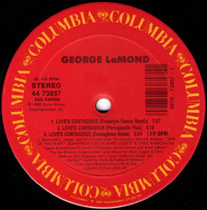 George LaMond - Love's Contagious Vinyl Record