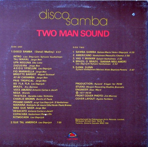 Two Man Sound - Disco Samba - 1977