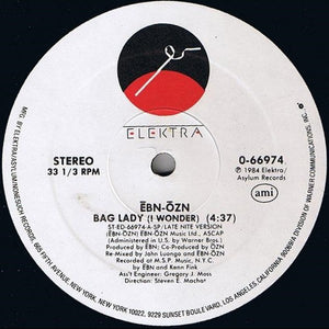 Ēbn-Ōzn - Bag Lady (I Wonder) - 1984