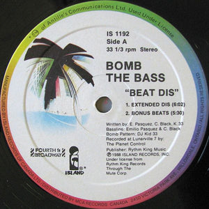 Bomb The Bass - Beat Dis - 1988