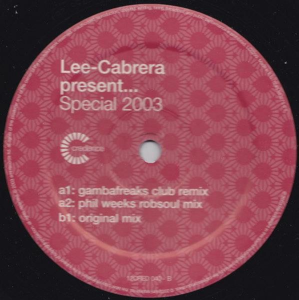 Lee-Cabrera - Special 2003