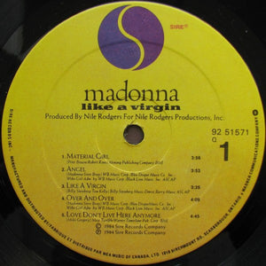 Madonna - Like A Virgin - 1984