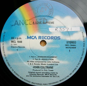 John Coltrane - A Love Supreme -