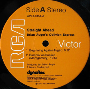 Brian Auger's Oblivion Express - Straight Ahead