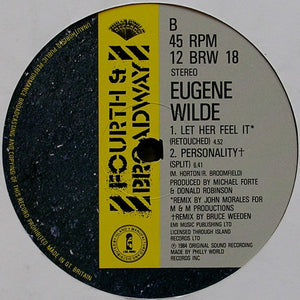Eugene Wilde - Personality